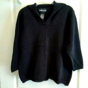 Sag Harbor Sport Black Sweater - XL- EUC